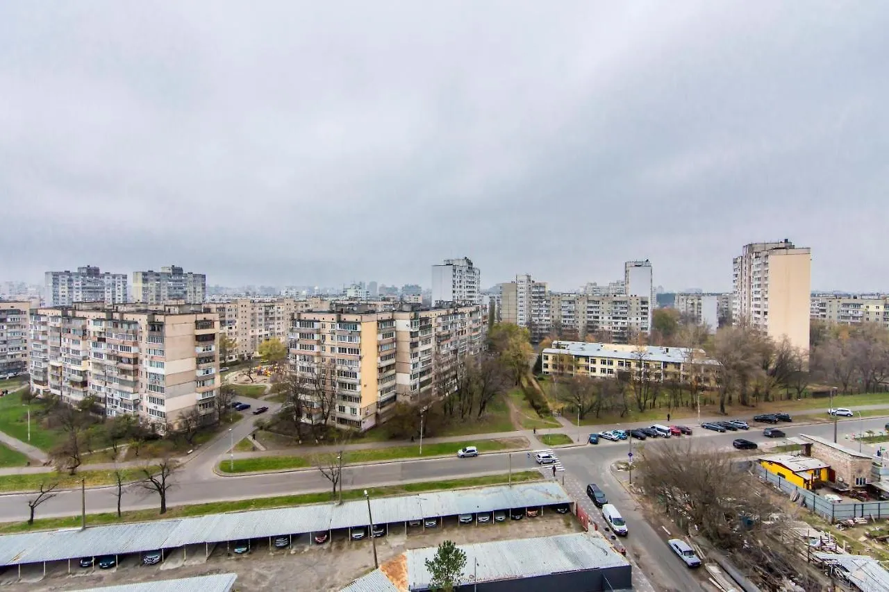 公寓 Стильные Апартаменты,Метро Вырлица,Метро Харьковская 基輔